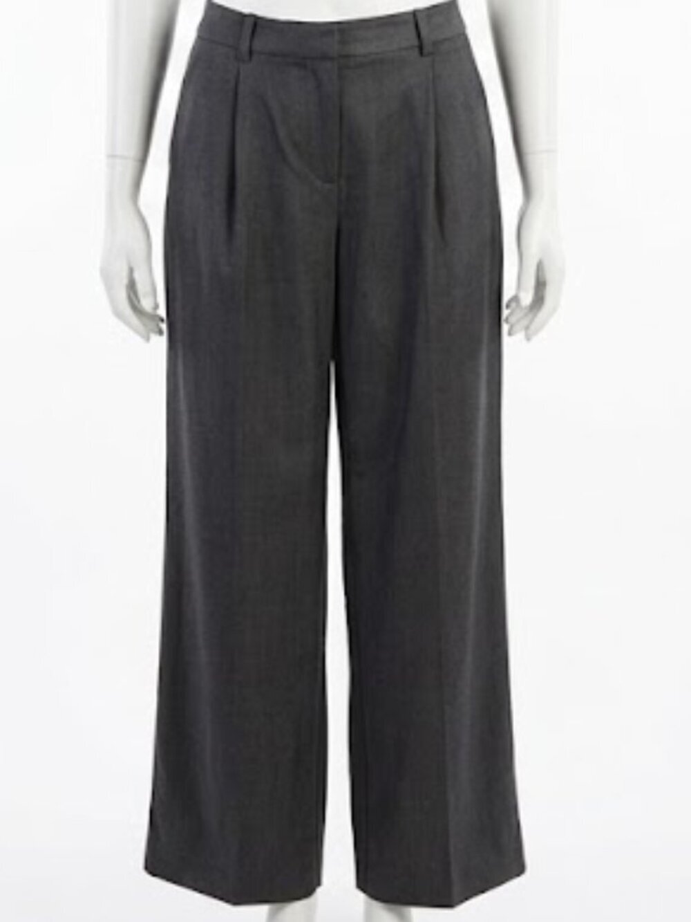 The Drop Gray Tencel Wide Leg Pants Size S NWT